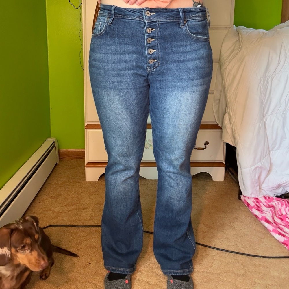 KanKan for Maurice’s size 14 boot cut jeans